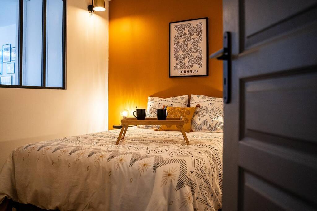 Ferienwohnung Le Cocon Retro-Chic A La Capitale Saint-Denis Exterior foto
